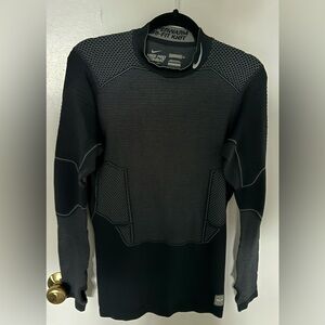 (SEND OFFERS) Nike Pro Combat Hyperwarm Flex Dri-Fit Knit Compression Shirt